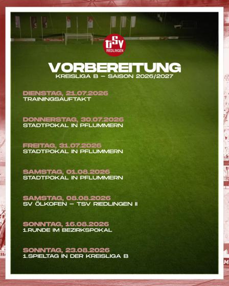 Saison-Ende Landesliga