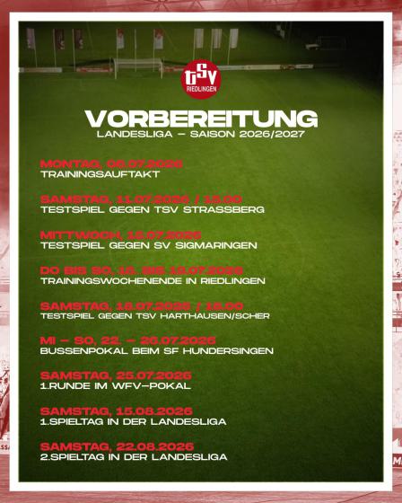 Saison-Ende Landesliga