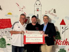 TSV Riedlingen, Abt. Fußball, erhält Spende vom Rotary Club Bad Saulgau-Riedlingen