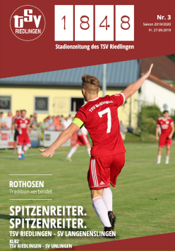 6. Spieltag: TSV Riedlingen - SV Langenenslingen