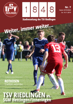 13. Spieltag: TSV Riedlingen - SGM Hettingen/Inneringen