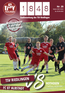 AR 1. Spieltag: TSV Riedlingen - FC 07 Albstadt