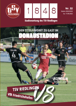 6. Spieltag: TSV Riedlingen - VfB Friedrichshafen