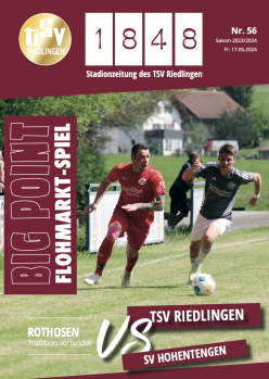 28. Spieltag: TSV Riedlingen - SV Hohentengen