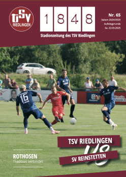 AR 8. Spieltag: TSV Riedlingen - SV Reinstetten