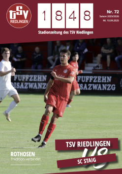 5. Spieltag: TSV Riedlingen - SC Staig