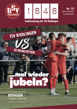 8. Spieltag: TSV Riedlingen - SV Reinstetten
