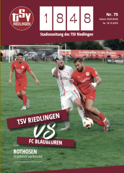 12. Spieltag: TSV Riedlingen - FC Blaubeuren