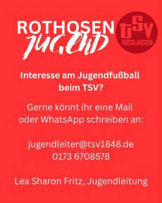 Interesse am Jugendfußball