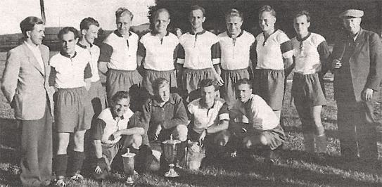 Federseepokal: 1. Sieger in Saulgau mit Spielausschußvorsitzendem Lude Stohr